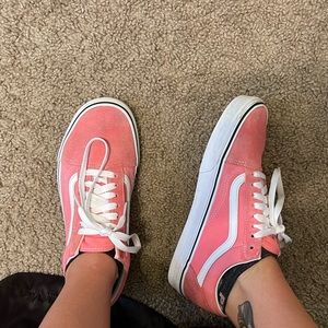 Pink vans!